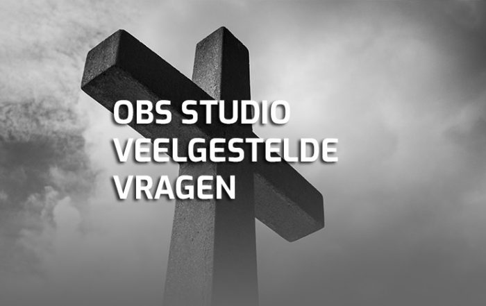 OBS Studio veelgestelde vragen