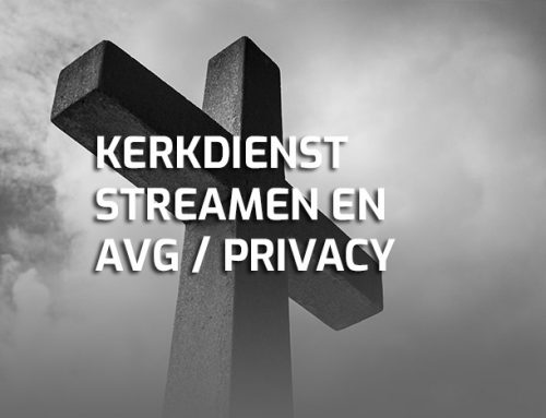 Privacy en een kerkdienst via YouTube? Hoe zit dat?