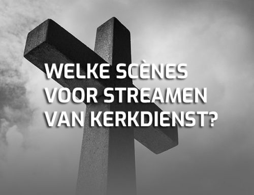Welke scènes gebruik je voor het streamen van een kerkdienst?